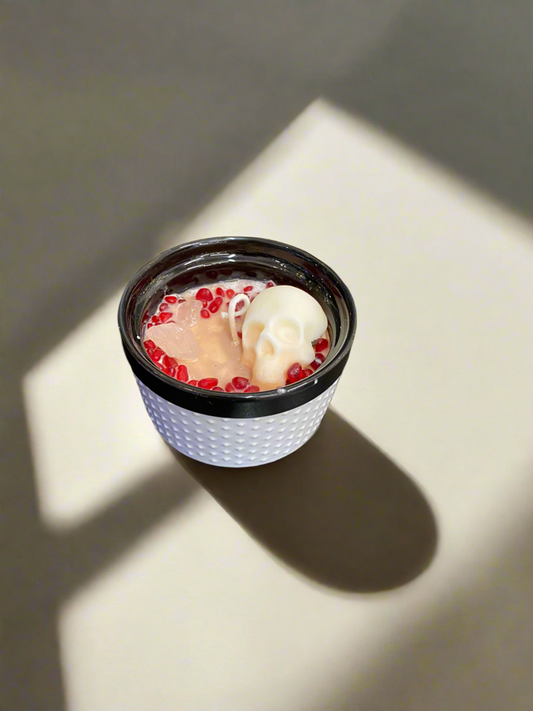 Skull Jewel Candle